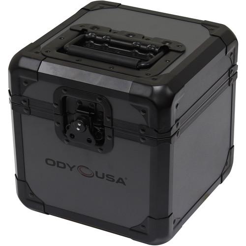 Odyssey Innovative Designs Black Krom On Gray Series 7"-Vinyl Utility Case