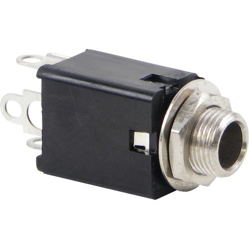 Switchcraft L114BX Hi-D Jax 3-Conductor Enclosed Phone Jack with 0.375" Long Bushing