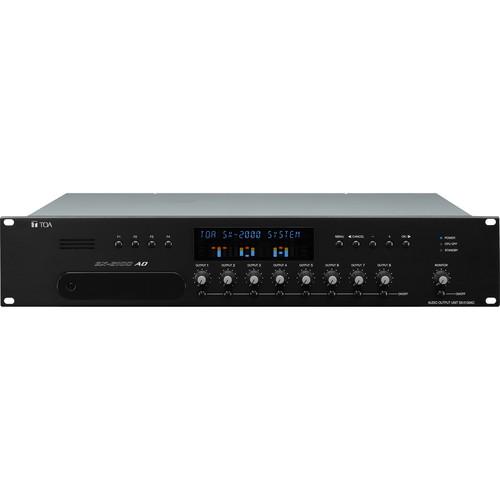 Toa Electronics SX-2100AO Audio Output Unit for SX-2000 Series Audio Management System