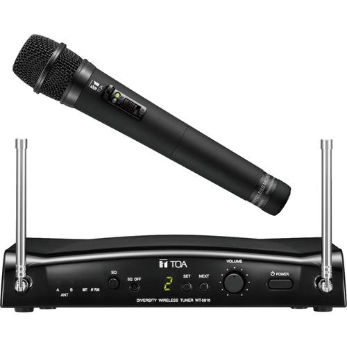 Toa Electronics WS-5225 UHF Wireless Tuner and Electret Microphone Set