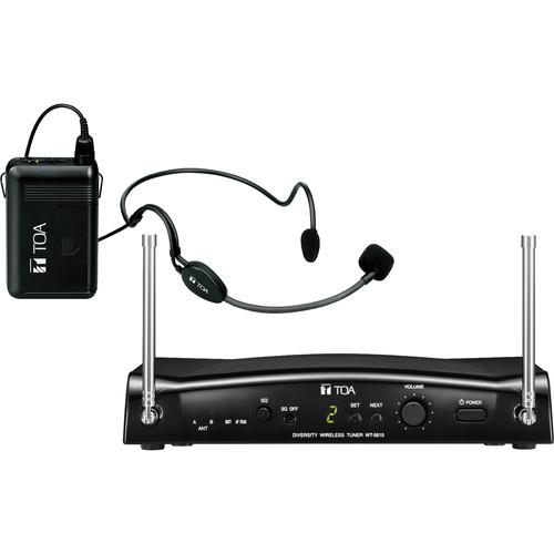 Toa Electronics WS-5325H UHF Wireless Tuner, Transmitter, and Microphone Set