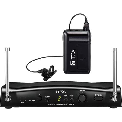 Toa Electronics WS-5325M UHF Wireless Tuner, Transmitter, and Microphone Set