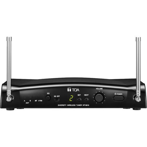 Toa Electronics WT-5810 Space Diversity 16-Channel Wireless Tuner
