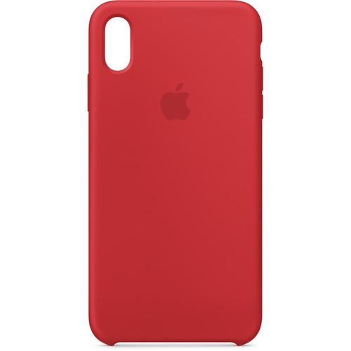 Apple iPhone Xs Max Silicone Case RED