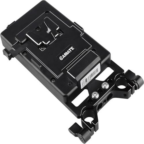 CAMVATE V-Lock Battery Plate with Power Supply Splitter