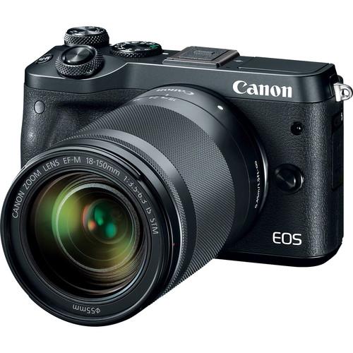 Canon EOS M6 Mirrorless Digital Camera with 18-150mm Lens