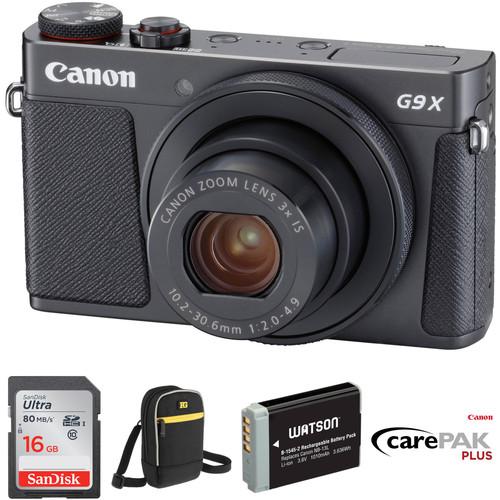 Canon PowerShot G9 X Mark II Digital Camera Deluxe Kit