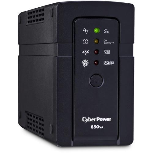CyberPower 650Va 400W Standby Mini-Tower Ups For Kiosk-Pos With 6 Outlets, 480 Joules, USB Serial, and 5-Year W