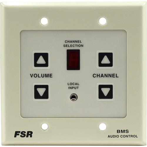 FSR Wall Plate with Local Input On Front for BMS-1032