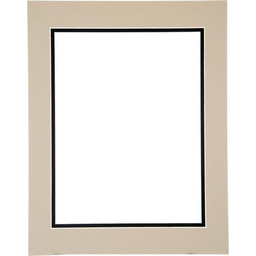 Logan Graphics 11 x 14" Double Mat Frame with 8.5 x 10.5" Opening