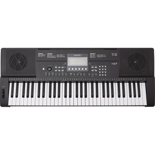 Medeli Electronics M17 61-Key Portable Keyboard with Touch Response