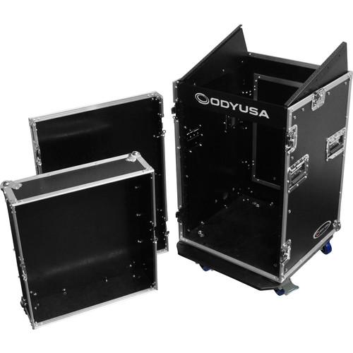 Odyssey Innovative Designs FR1014W Flight Ready Combo Case with Wheels