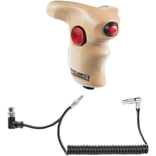 SHAPE Wood Grip Handle with Start Stop & Push Button System