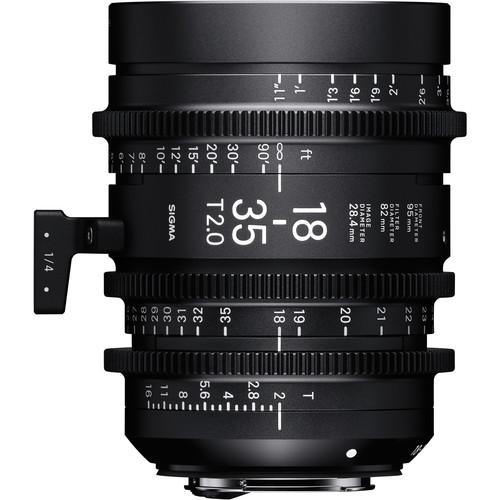 Sigma 18-35mm T2 Fully Luminous High-Speed Zoom Lens