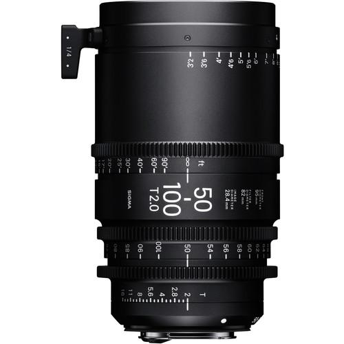 Sigma 50-100mm T2 Fully Luminous High-Speed Zoom Lens