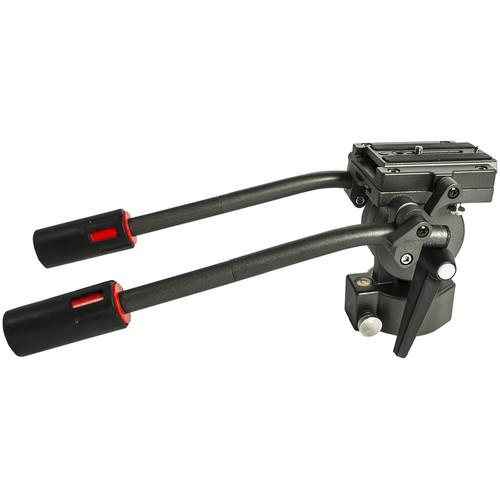 Smith-Victor Pro-5 2-Way Heavy Duty Fluid Tripod Panhead