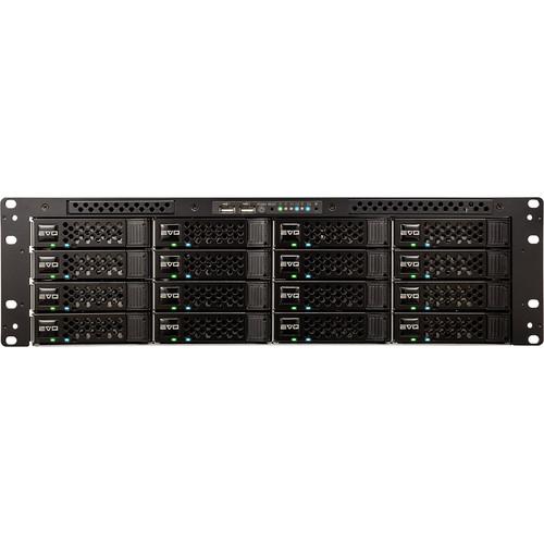 Studio Network Solutions 16B96TB-6X1C EVO Shared Storage 16-Bay Base Media Server with ShareBrowser