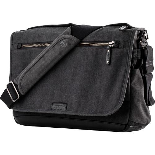 Tenba Cooper 15 Slim Messenger Bag with Leather Accents