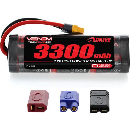 Venom Group Venom 7.2V 3300mAh 6 Cell NiMH Battery With Universal Plug System