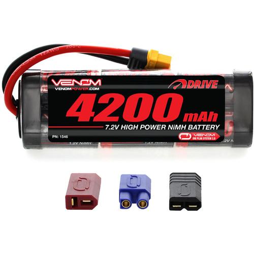 Venom Group Venom 7.2V 4200mAh 6 Cell NiMH Battery With Universal Plug System