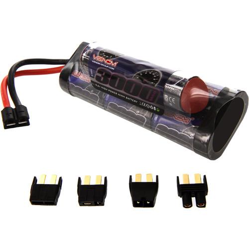 Venom Group Venom 9.6V 3000mAh 8S 8 Cell Hump Pack Rc NiMH Battery Traxxas Deans Tamiya Ec3