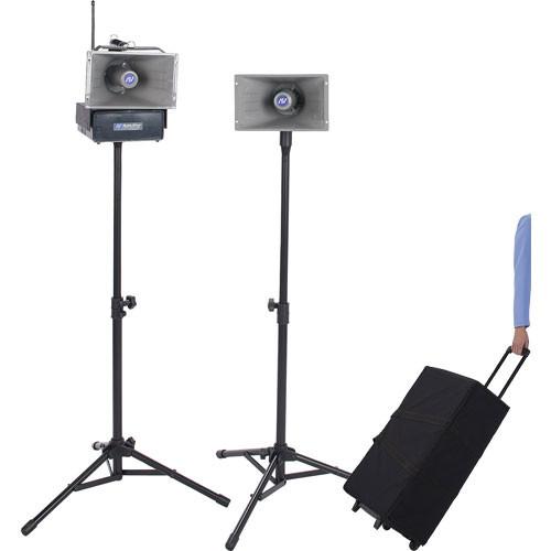 AmpliVox Sound Systems SW630 Half-Mile Hailer Portable Wireless PA Kit