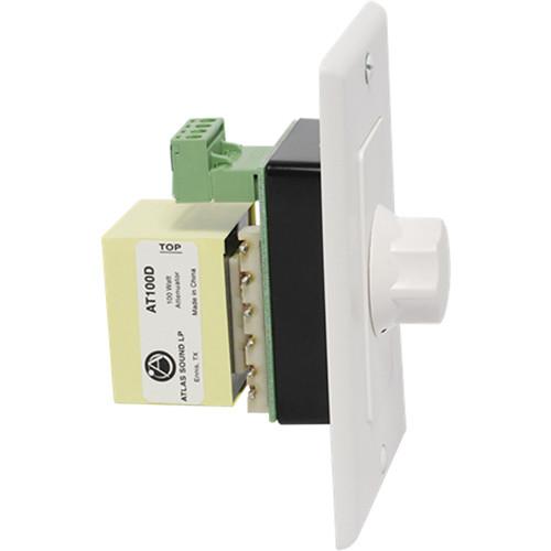 Atlas Sound AT100D - 100W Wall Mount Attenuator