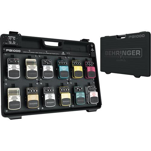 Behringer PB1000 Ultimate Pedalboard w Power Supply