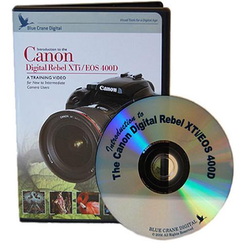 Blue Crane Digital DVD: Training Guide for the Canon Digital Rebel XTi Digital SLR Camera