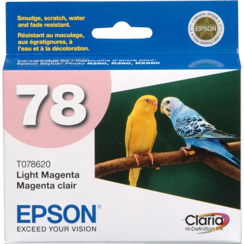 Epson 78 Claria Hi-Definition Light Magenta Ink Cartridge