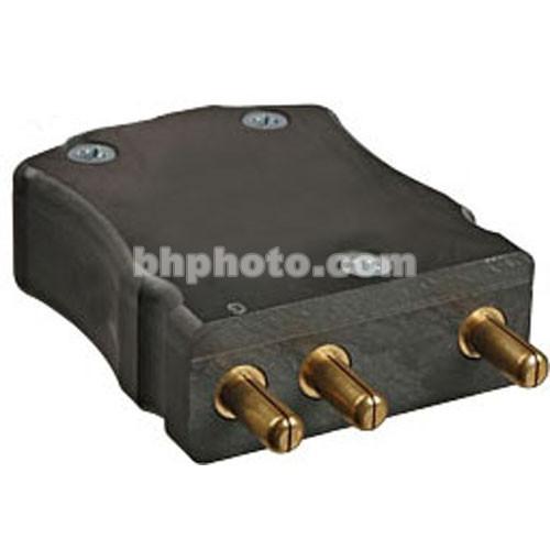 ETC Male Stage Pin Connector, Black - 20 Amps