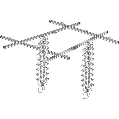 Foba ROTOA Mini-Kit Ceiling Rail System - 10 x 10