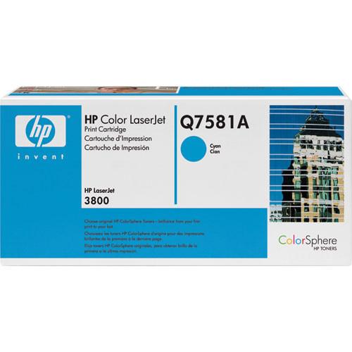 HP Color LaserJet Q7581A Cyan Print Cartridge