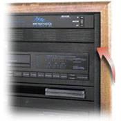 Middle Atlantic 45U 78.75"H Trim Strip