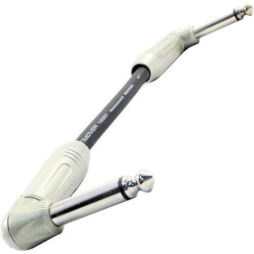 Pro Co Sound Excellines Series 1 4" Phone Angled Male to 1 4" Phone Angled Male Instrument Cable - 2