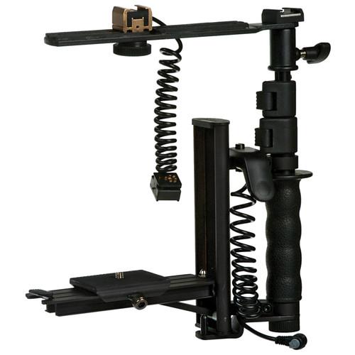 RPS Lighting Digital Flash Bracket Kit - Includes Bracket, Off-Camera Cord & Cable Release - for Nikon Pro SLR Cameras