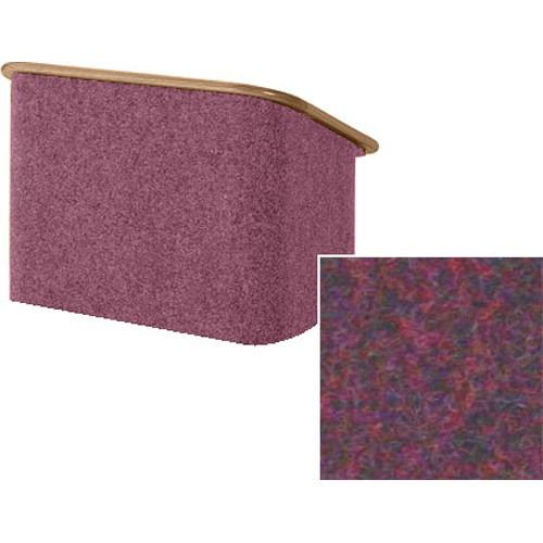 Sound-Craft Systems Spectrum Series CTL Carpeted Table Lectern - Brick Walnut