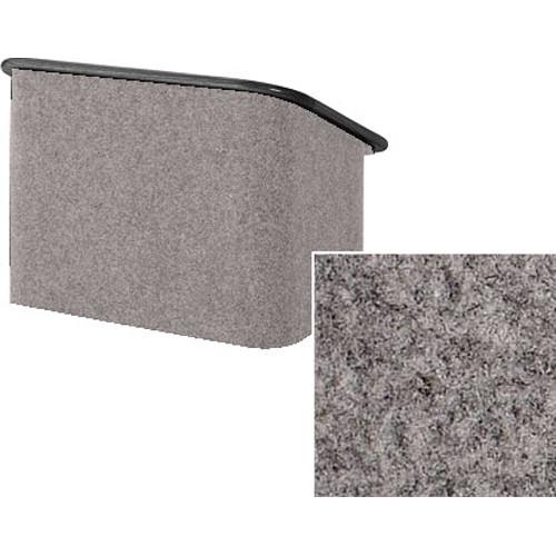Sound-Craft Systems Spectrum Series CTL Carpeted Table Lectern - Gunmetal Black