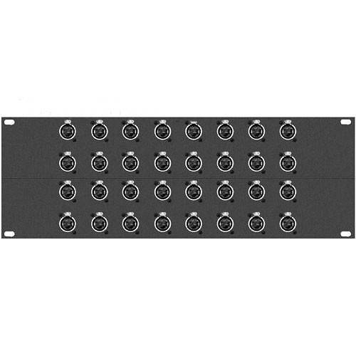 TecNec 32X45 Patchbay, Thirty-Two RJ-45 Connectors,