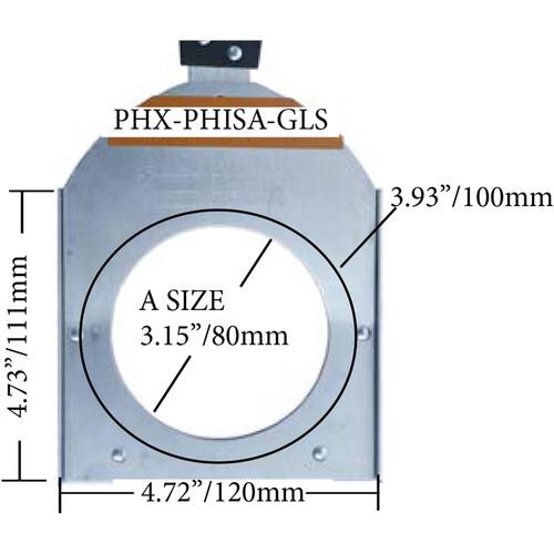 Altman PHX Glass Gobo Holder for Fixed Beam and Zoom Luminaires