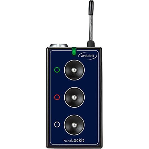 Ambient Recording NanoLockit Pro Kit Green for ALEXA, AMIRA, Blackmagic, Canon, Sony, VariCam