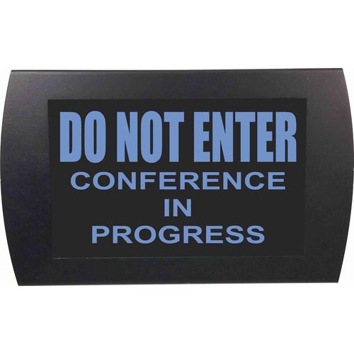 American Recorder DO NOT ENTER CONFERENCE IN PROGRESS Indicator Sign with LEDs