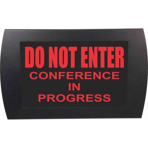 American Recorder DO NOT ENTER CONFERENCE IN PROGRESS Indicator Sign with LEDs