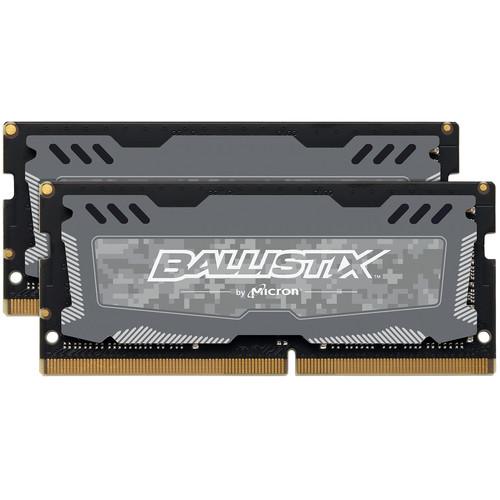 Ballistix 16GB Sport LT Series DDR4 2666 MHz SO-DIMM Memory Kit