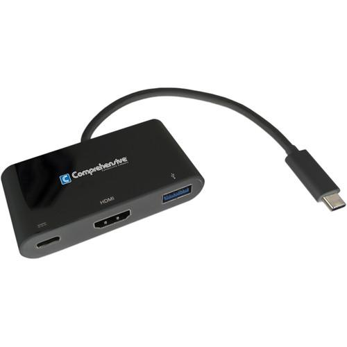 Comprehensive USB 3.1 Gen 1 Type-C Multi-Adapter Hub with HDMI, USB 3.1 Gen 1 Type-A, and USB 3.1 Gen 1 Type-C
