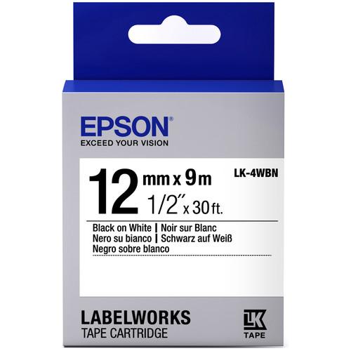 Epson LabelWorks Standard LK Tape Black