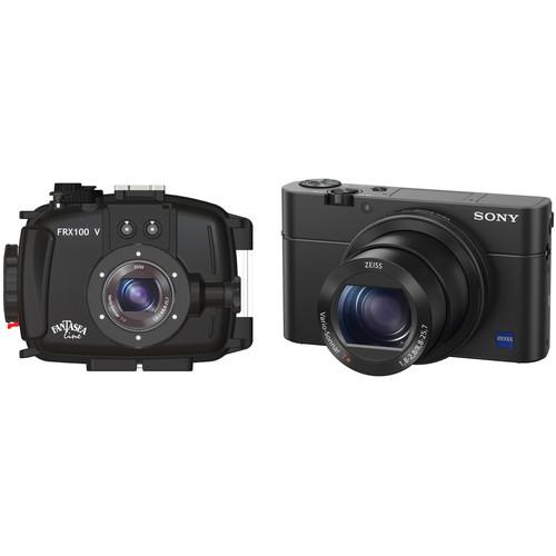 Fantasea Line FRX100 V Underwater Housing and Sony Cyber-shot DSC-RX100 IV Digital Camera Kit