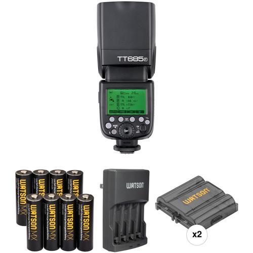 Godox TT685F Thinklite TTL Flash with Accessories Kit for Fujifilm Cameras