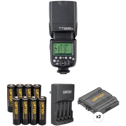 Godox TT685N Thinklite TTL Flash with Accessories Kit for Nikon Cameras
