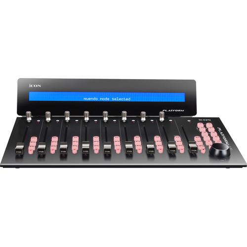 Icon Pro Audio Platform M Audio and MIDI Control Surface for DAWs and Plug-Ins